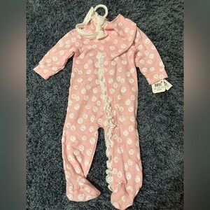Lullaby NWT Pink Baby 6-9 Months One Piece